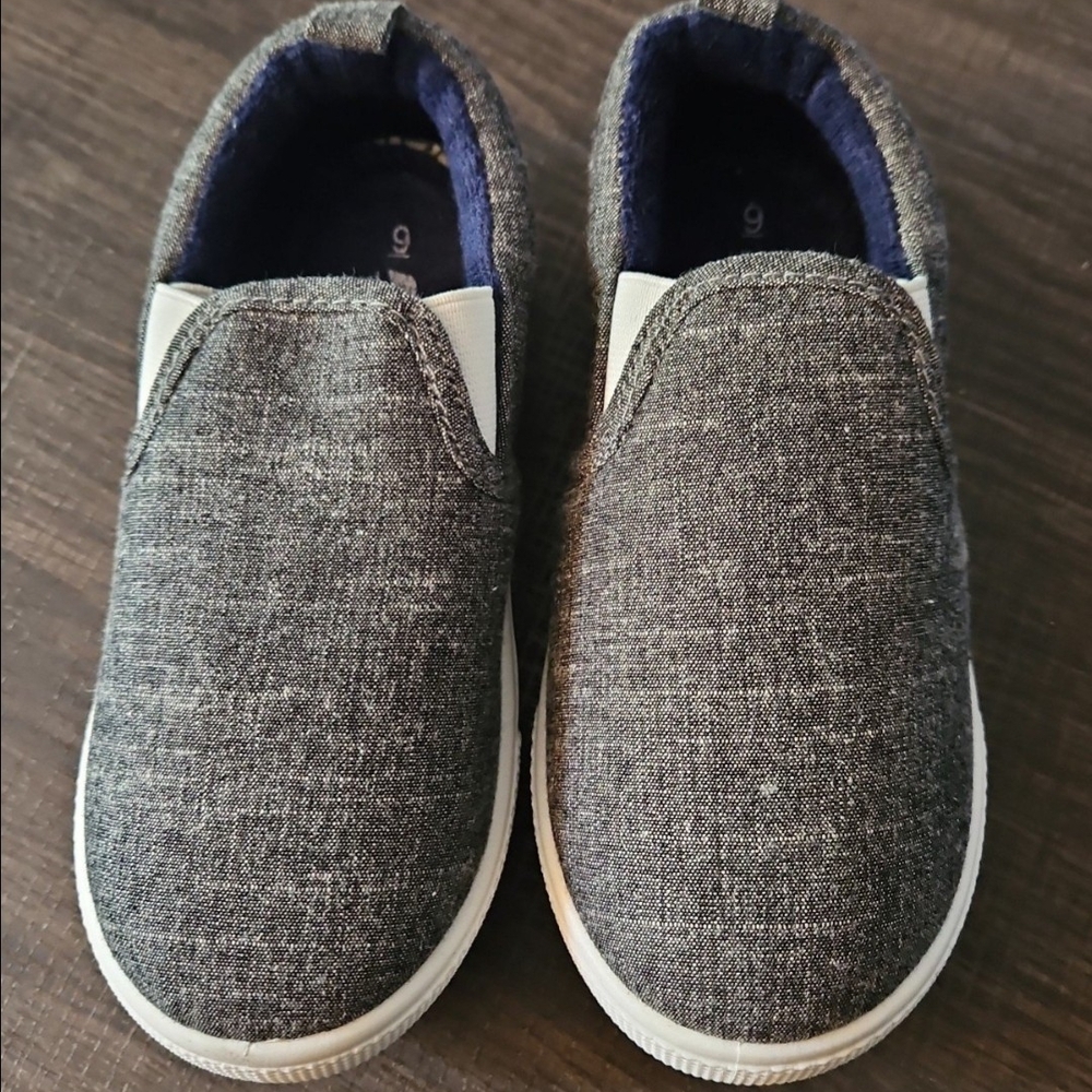 Gray Slip-On Sneakers